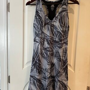 ZeroXposur Black and Gray Dress with built in bra